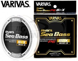 Шнур Varivas Avani Sea Bass PE Si-X Braid X8 150m #1 0.165mm 9.53kg