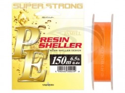 Шнур Yamatoyo PE Resin Sheller Orange 150m #0.6 9Lb