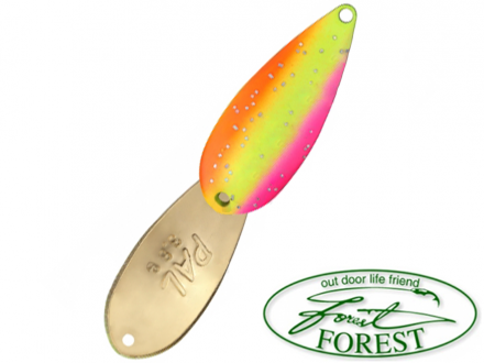 Колеблющаяся блесна Forest Pal Limeted Colors PAL Trout 3.8gr #MC10
