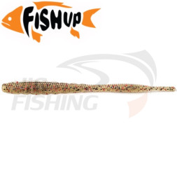 Мягкие приманки FishUp Scaly 2.8&quot; #045 Green Pumpkin/Red &amp; Black