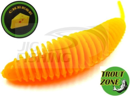 Мягкие приманки Trout Zone Plamp 1.6&quot; Peach Cheese