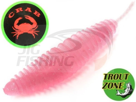 Мягкие приманки Trout Zone Plamp 2.2&quot; Pink FLK Crab