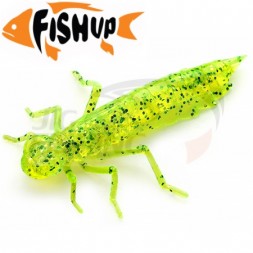 Мягкие приманки FishUp Dragonfly 0.75&quot; #026 Flo Chartreuse/Green