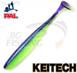 Мягкие приманки Keitech Easy Shiner 4&quot; #PAL06 Violet Lime Belly