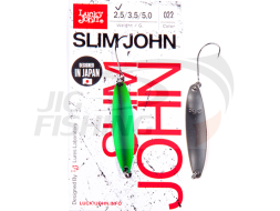 Колеблющаяся блесна Lucky John Slim John 3.5gr #022