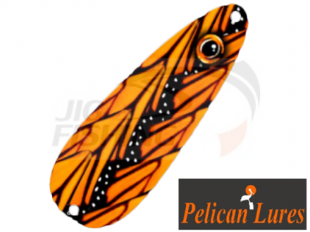 Колеблющаяся блесна Pelican Lures Jigging Spoon 7gr #33 Monarch Orange