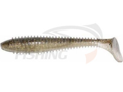 Мягкие приманки Keitech Swing Impact Fat 3.8&quot; #417 Gold Flash Minnow