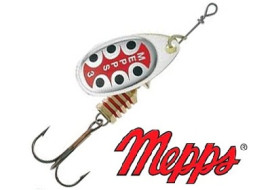 Вращающаяся блесна Mepps Aglia Tw 0 #AG (серебро)