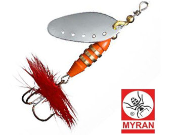 Вращающаяся блесна Myran Toni 7gr #Silver