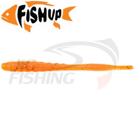 Мягкие приманки FishUp Scaly 2.8&quot; #049  Orange Pumpkin/Black