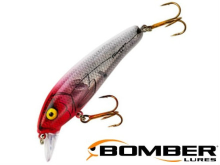 Воблер Bomber Pro Model Long A B13A 64F #XSIO4 Silver Flash Red Head