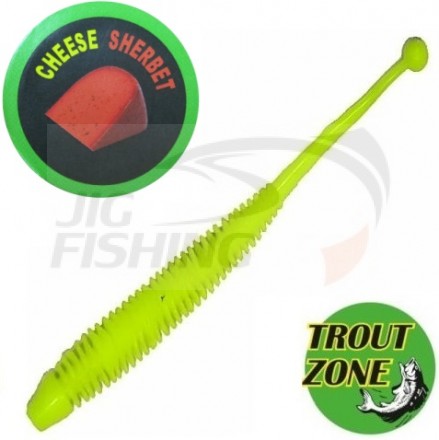 Мягкие приманки Trout Zone Boll 3.2&quot; Chartreuse Cheese Sherbet