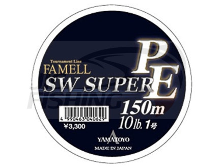 Шнур Yamatoyo SW Super PE Green 150m 25lb