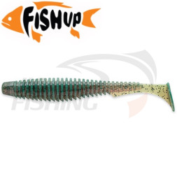 Мягкие приманки FishUp U-Shad 3.5&quot; #017 Motor Oil Pepper