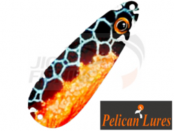 Колеблющаяся блесна Pelican Lures Jigging Spoon 7gr #35 Lava