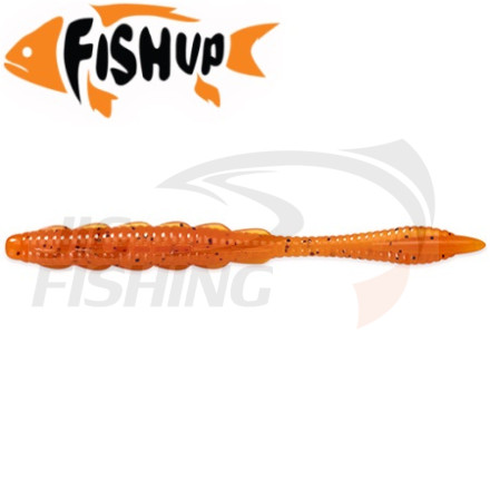 Мягкие приманки FishUp Scaly Fat 3.2&quot; #049 Orange Pumpkin Black