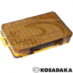 Коробка рыболовная Kosadaka TB-S31D-Y двухсторонняя 20х13.5х3.5cm