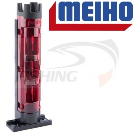 Стойка под спиннинг Meiho Rod Stand BM-250L Red Black 50х54х283mm