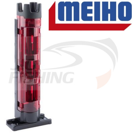 Стойка под спиннинг Meiho Rod Stand BM-250L Red Black 50х54х283mm