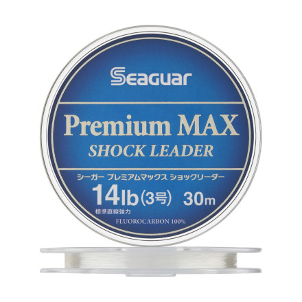 Флюорокарбон Seaguar Premium MAX Shock Leader 30m #0.6 0.128mm 3.5Lb