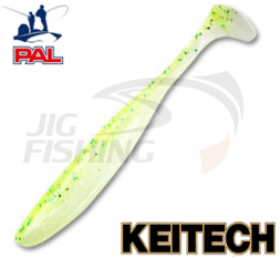 Мягкие приманки Keitech Easy Shiner 3.5&quot; #PAL02 Lime Chart Shad