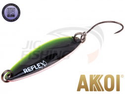 Блесна колеблющаяся Akkoi Reflex Legend 35mm 3.1gr #R38