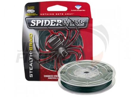 Шнур плетеный Spiderwire Stealth Braid 137m Moss Green 0.25mm 18.9kg