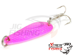 Блесна колеблющаяся Extreme Fishing Wizard 48mm 10gr #02 FluoPink