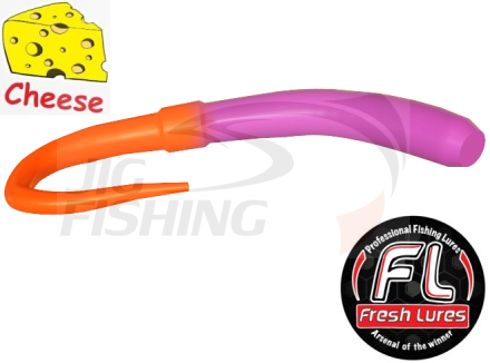 Мягкие приманки Fresh Lures Flip Worm 3.1&quot; #224