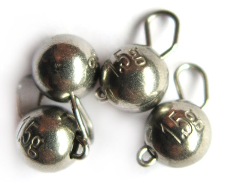 Груз чебурашка разборная Fish Season Silver вольфрам 1.5гр (3шт/уп)