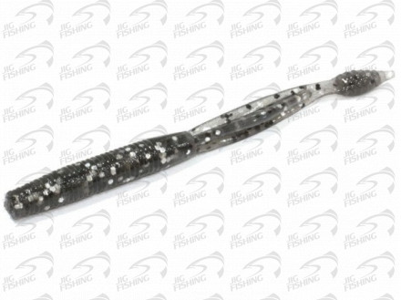 Мягкие приманки Fish Arrow Candle Tail 4&#039;&#039; #177 Smoke Black Silver