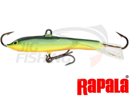 Балансир Rapala Minnow Jigging Rap 90mm 25gr #W09-BYR