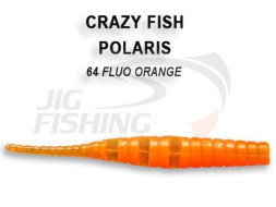 Мягкие приманки Crazy Fish Polaris 1.8&quot; 64 Fluo Orange