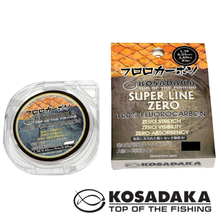 Флюорокарбон Kosadaka Super Line Zero 50m 0.33mm 6.6kg
