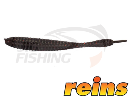 Мягкие приманки Reins Bubbring Shaker 3&quot; #017 Black Red FL