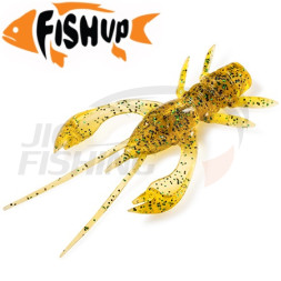 Мягкие приманки FishUp Real Craw 1.5&quot; #036 Caramel/Green &amp; Black