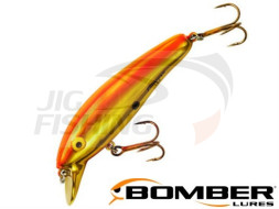 Воблер Bomber Pro Model Long A B13A 64F #XMKFOW Gold Chrome Fluoriscent Orange