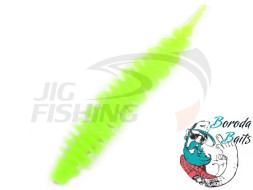 Мягкие приманки Boroda Baits Ayra Jr. 1.6&quot; #102 Chartreuse