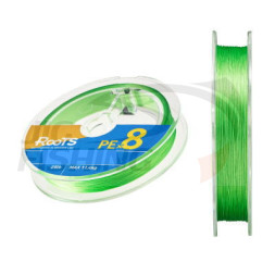 Шнур Gosen  Roots PEx8 Light Green 150m #0.8 0.148mm 7.3kg