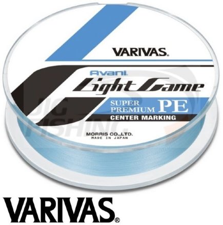 Шнур Varivas Avani Light Game Super Premium PE 150m #0.2 0.074mm 2.75kg