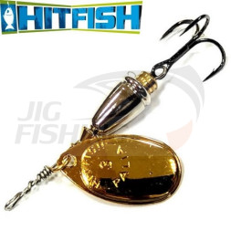 Вращающаяся блесна HitFish Palia Acoustic #2 6gr 45mm 003