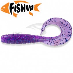 Мягкие приманки FishUp Mighty Grub 4.5&quot; #014 Violet Blue