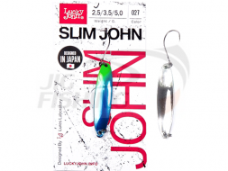 Колеблющаяся блесна Lucky John Slim John 3.5gr #027