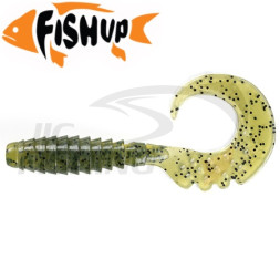 Мягкие приманки FishUp Fancy Grub 2.5&quot; #042 Watermelon Seed