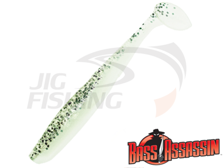 Мягкие приманки Bass Assassin Elite Shiner Walley 4&#039;&#039; #WES50336 S&amp;P Silver Phantom