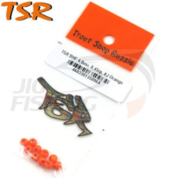 Вольфрамовые головки граненые TSR 3.8mm 0.55gr #J Orange (10шт/уп)