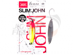 Колеблющаяся блесна Lucky John Slim John 3.5gr #028