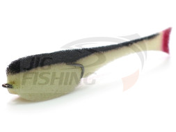 Поролоновые рыбки Leader 125mm #01 Black White