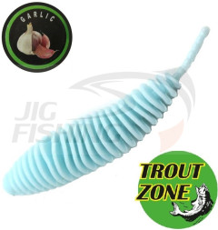 Мягкие приманки Trout Zone Plamp 1.6&quot; Blue Glow Garlik