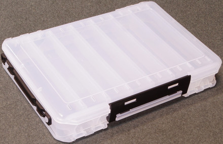 Коробка рыболовная Kosadaka TB-S31B-CL двухсторонняя 27х19х5cm